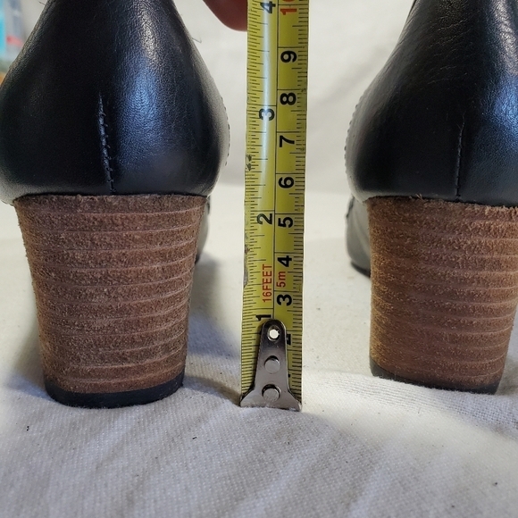 Rockport Adiprene Buckled Black Leather Loafer Block Heel Size US 6.5 - Picture 14 of 15